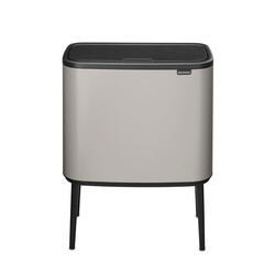 BRABANTIA - BO SOFT GREY PEDALLI ÇÖP KUTUSU 36L