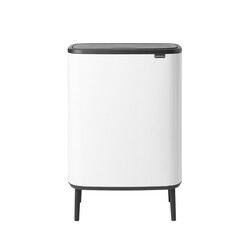 BRABANTIA - BO WHITE HI DOKUNMATİK ÇÖP KUTUSU 2X30L