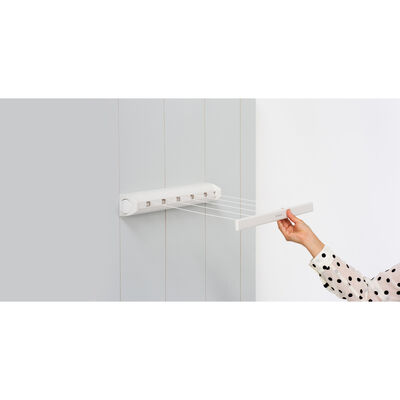  BEYAZ ÇEKMELİ ÇAMAŞIR ASKISI-22 METRE