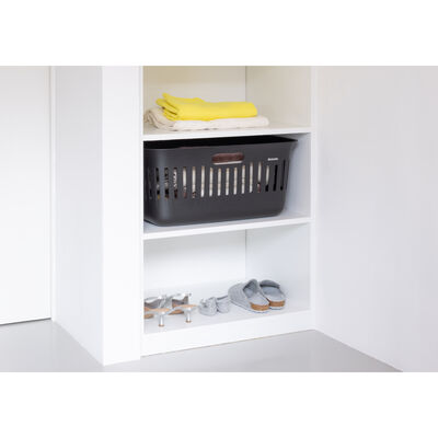 COLLECT-IT BLACK PLASTİK ÇAMAŞIR SEPETİ 40L