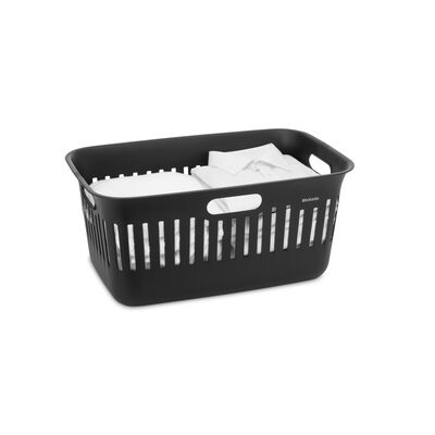 COLLECT-IT BLACK PLASTİK ÇAMAŞIR SEPETİ 40L