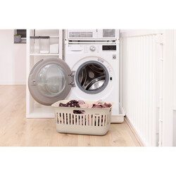 COLLECT-IT SOFT BEIGE PLASTİK ÇAMAŞIR SEPETİ 40L - Thumbnail