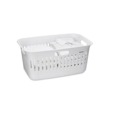 COLLECT-IT WHITE PLASTİK ÇAMAŞIR SEPETİ 40L