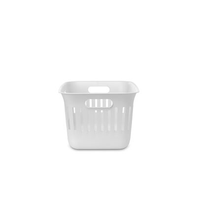 COLLECT-IT WHITE PLASTİK ÇAMAŞIR SEPETİ 40L