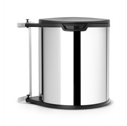 BRABANTIA - BRILLIANT STEEL DOLAP İÇİ ÇÖP KUTUSU 15L