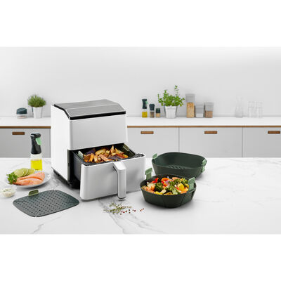 LEKUE GRİ SİLİKON AIRFRYER PİŞİRME MATI