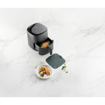 LEKUE GRİ SİLİKON AIRFRYER PİŞİRME MATI