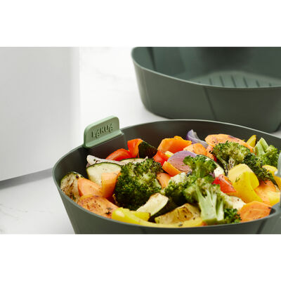 LEKUE GRİ SİLİKON BÜYÜK AIRFRYER PİŞİRME SEPETİ