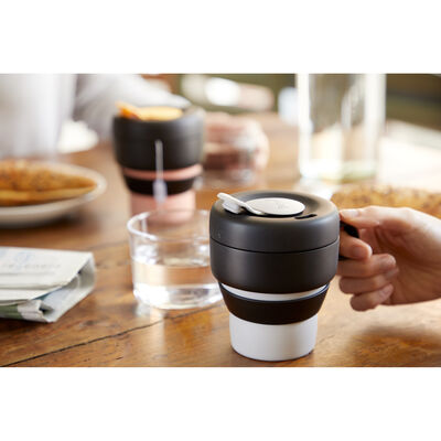 LEKUE GRİ KATLANIR SİLİKON MUG TO GO
