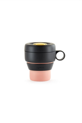 LEKUE PEMBE KATLANIR SİLİKON MUG TO GO