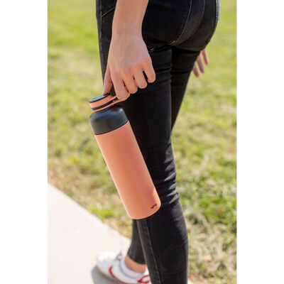 LEKUE PEMBE PASLANMAZ ÇELİK TERMOS ŞİŞE 500ML