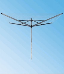 BRABANTIA - LIFT–O–MATIC 4 KOLLU DÖNER ÇAMAŞIR KURUTMA ASKISI 50M (1)
