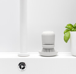 BRABANTIA - LIGHT GREY SABUN HAZNELİ BULAŞIK FIRÇASI (1)