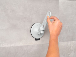 LIGHT GREY VAKUMLU PLASTİK KIYAFET ASKISI - Thumbnail