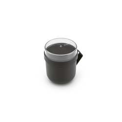 MAKE TAKE DARK GREY PLASTİK MUG 600ML - Thumbnail