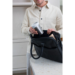 MAKE & TAKE LIGHT GREY PASLANMAZ ÇELİK TERMOS BARDAK 200ML - Thumbnail