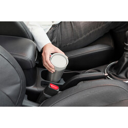 MAKE & TAKE LIGHT GREY PASLANMAZ ÇELİK TERMOS BARDAK 200ML - Thumbnail