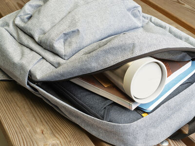 MAKE & TAKE LIGHT GREY PASLANMAZ ÇELİK TERMOS BARDAK 200ML