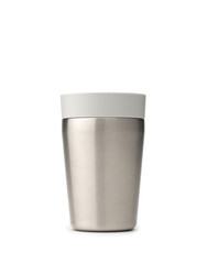 BRABANTIA - MAKE & TAKE LIGHT GREY PASLANMAZ ÇELİK TERMOS BARDAK 200ML