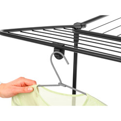 MATT BLACK HANGON TOO ÇAMAŞIR KURUTMA ASKISI-22 METRE - Thumbnail