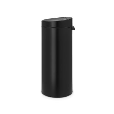 MATT BLACK NEW DOKUNMATİK ÇÖP KUTUSU 30L