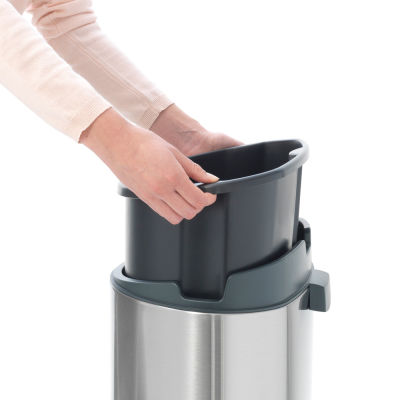 MATT STEEL NEW DOKUNMATİK ÇÖP KUTUSU 40L