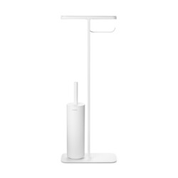 BRABANTIA - MINDSET FRESH WHITE STANDLI ORGANİZER, TUVALET KAĞIDI TUTUCUSU VE TUVALET FIRÇASI