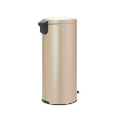  NEWICON METALLIC GOLD PEDALLI ÇÖP KUTUSU 30L
