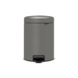 BRABANTIA - NEWICON CONCRETE GREY PEDALLI ÇÖP KUTUSU 5L
