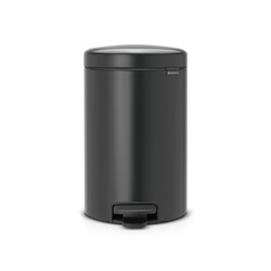 BRABANTIA - NEWICON CONFIDENT GREY PEDALLI ÇÖP KUTUSU 12L