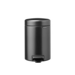 BRABANTIA - NEWICON CONFIDENT GREY PEDALLI ÇÖP KUTUSU 3L