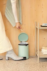 BRABANTIA - NEWICON JADE GREEN PEDALLI ÇÖP KUTUSU 3L (1)