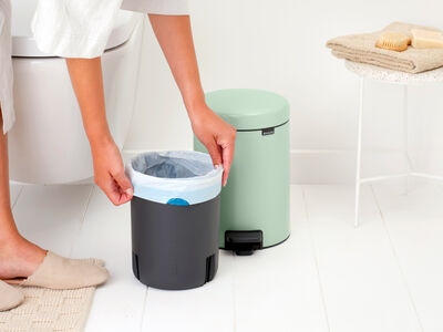 NEWICON JADE GREEN PEDALLI ÇÖP KUTUSU 5L