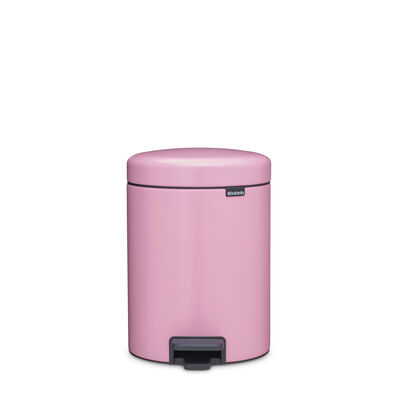 NEWICON LILAC PINK PEDALLI ÇÖP KUTUSU 5L