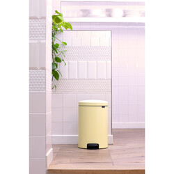 NEWICON MELLOW YELLOW PEDALLI ÇÖP KUTUSU 20L - Thumbnail