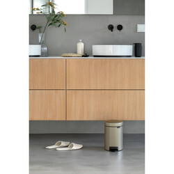 BRABANTIA - NEWICON METALLIC GOLD PEDALLI ÇÖP KUTUSU 3L (1)