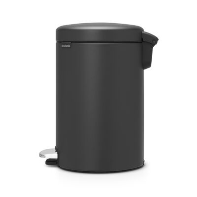 NEWICON MINERAL INFINITE GREY PEDALLI ÇÖP KUTUSU 12L