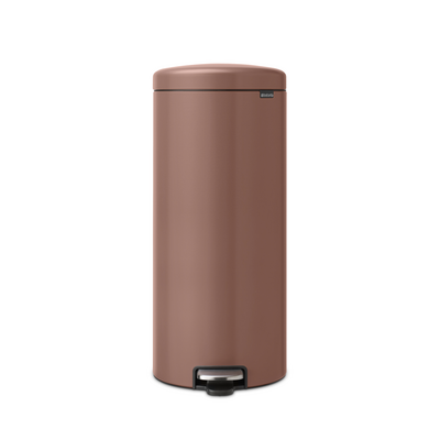 NEWICON SATIN TAUPE PEDALLI ÇÖP KUTUSU 30L