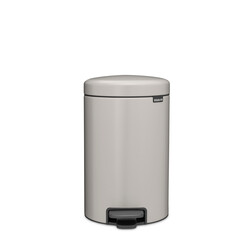 BRABANTIA - NEWICON SOFT GREY PEDALLI ÇÖP KUTUSU 12L