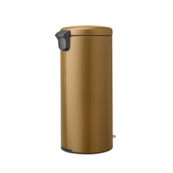  NEWICON WARM BRASS PEDALLI ÇÖP KUTUSU 30L - Thumbnail