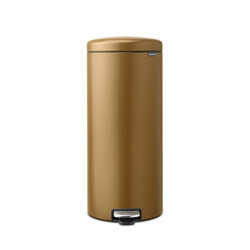 BRABANTIA - NEWICON WARM BRASS PEDALLI ÇÖP KUTUSU 30L
