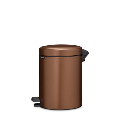 NEWICON WARM BRONZE PEDALLI ÇÖP KUTUSU 5L