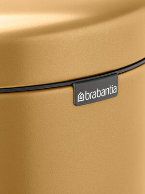  NEWICON WARM GOLD PEDALLI ÇÖP KUTUSU 30L