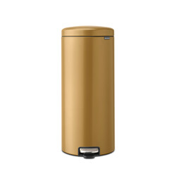 BRABANTIA - NEWICON WARM GOLD PEDALLI ÇÖP KUTUSU 30L