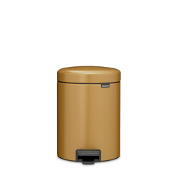 BRABANTIA - NEWICON WARM GOLD PEDALLI ÇÖP KUTUSU 5L