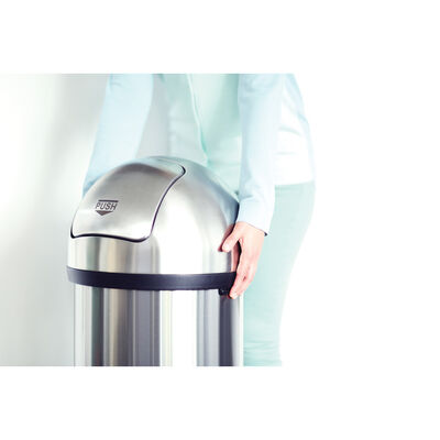 MATT STEEL ÇÖP KUTUSU 60L