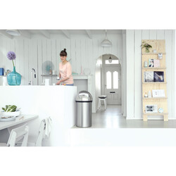 BRABANTIA - MATT STEEL ÇÖP KUTUSU 60L (1)