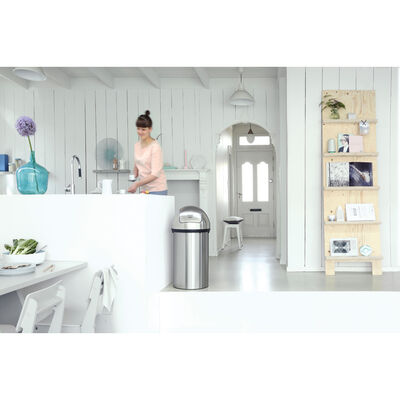 MATT STEEL ÇÖP KUTUSU 60L