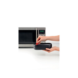 LEKUE PEMBE ÇİFT KATLI YEMEK TAŞIMA KABI 2 X 0,5L - Thumbnail