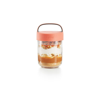 PEMBE KAPAKLI TRİTAN ON THE GO KAVANOZ 400ML